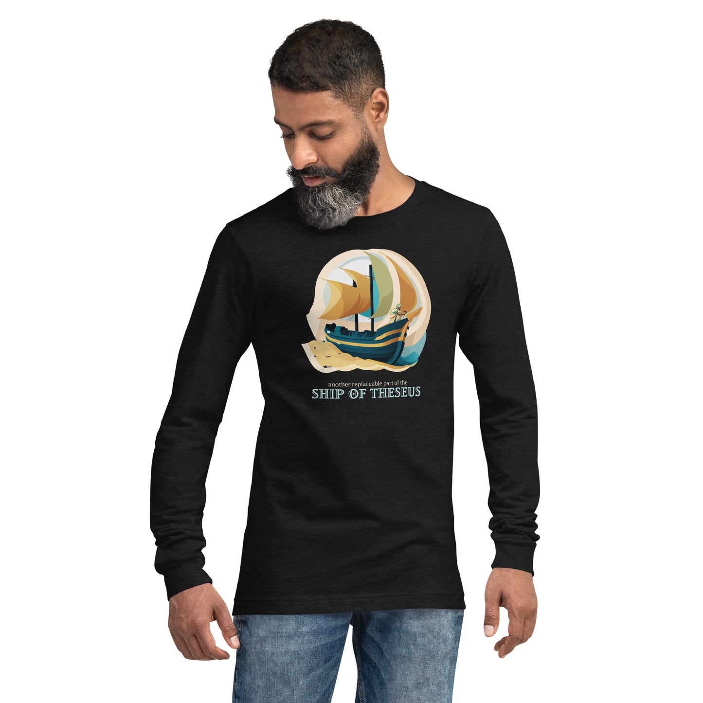 Another Replaceable Part of the Ship of Theseus: Long-Sleeve T-Shirt