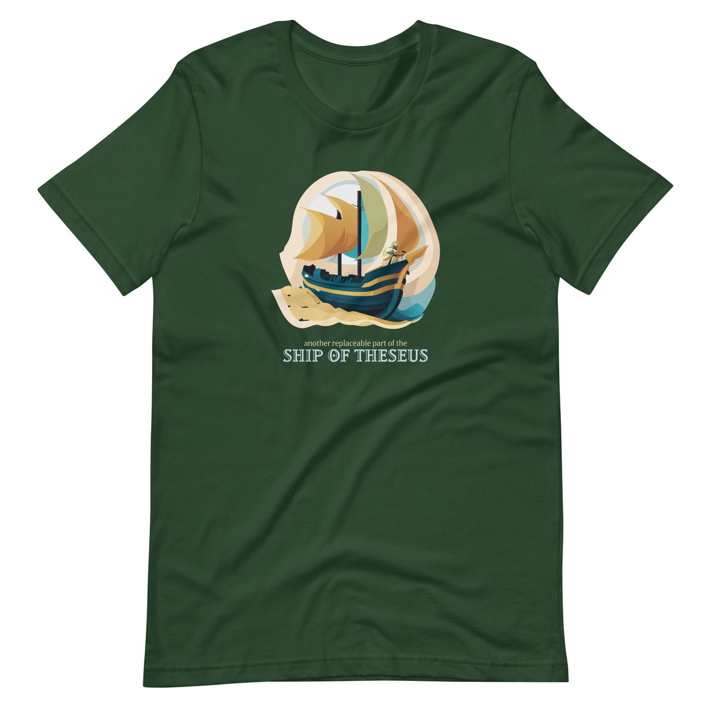 Another Replaceable Part of the Ship of Theseus: T-Shirt