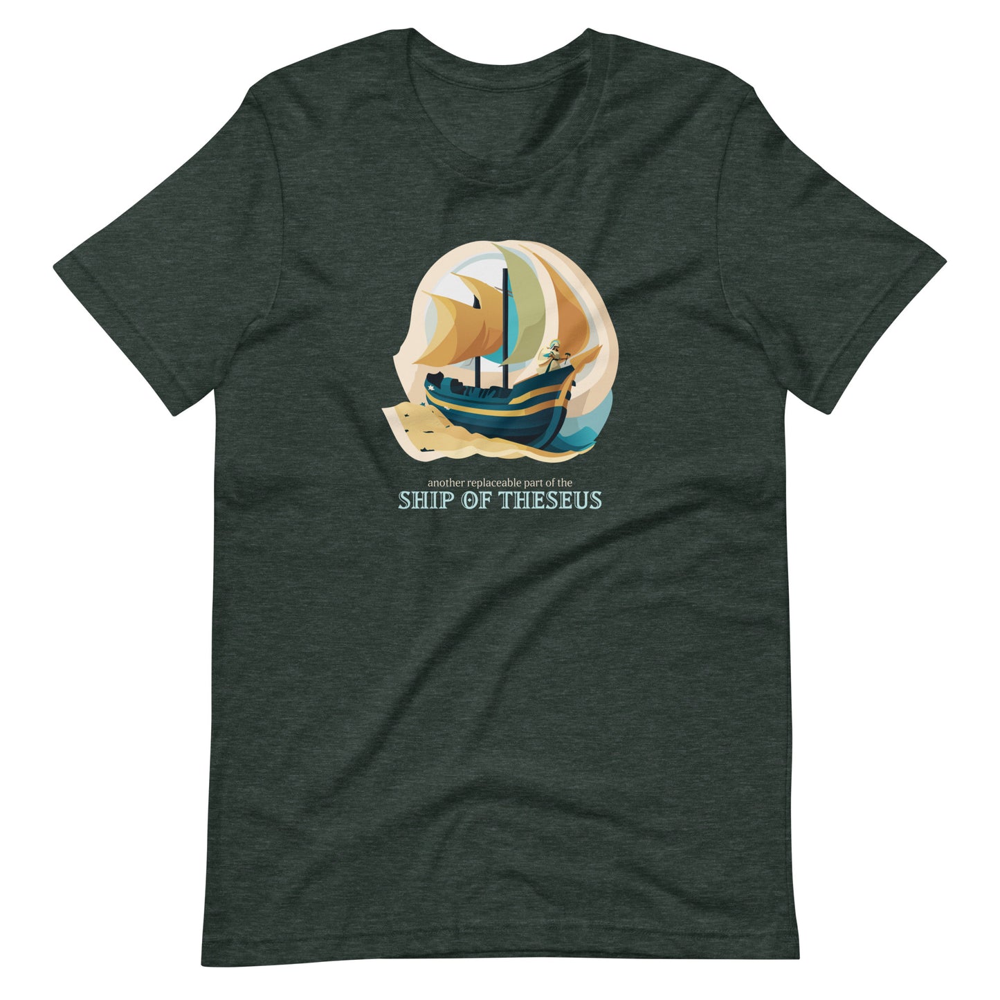 Another Replaceable Part of the Ship of Theseus: T-Shirt