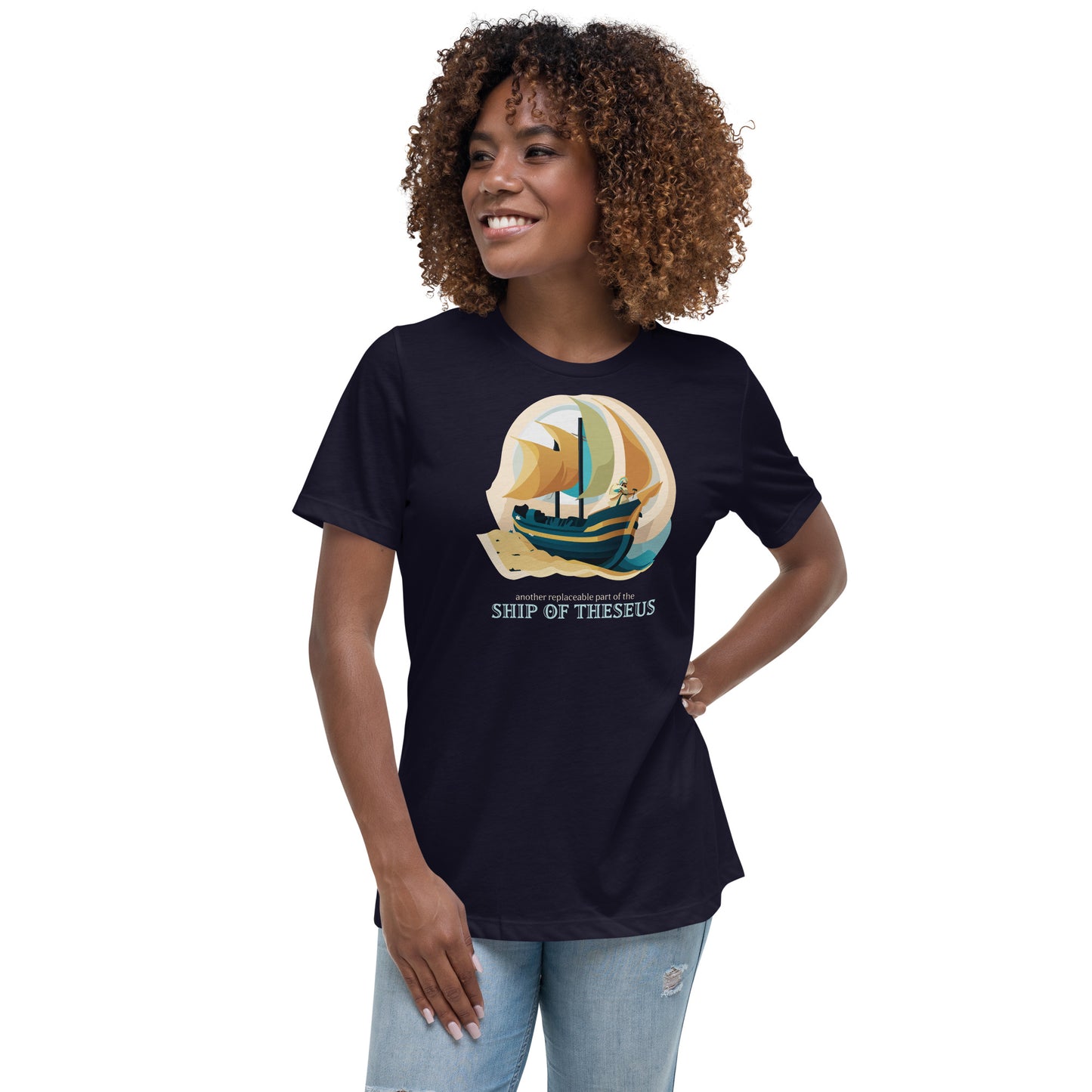 Another Replaceable Part of the Ship of Theseus: Women's Relaxed T-Shirt