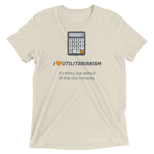 I Heart Utilitarianism: Moral Philosophy Premium T-shirt