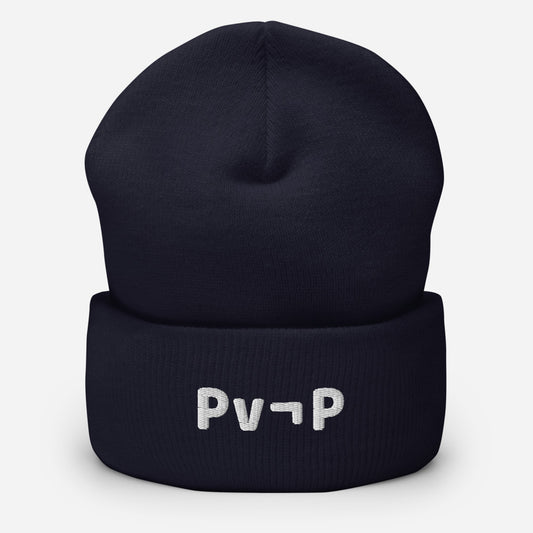 Law of Excluded Middle: Logic Winter Beanie