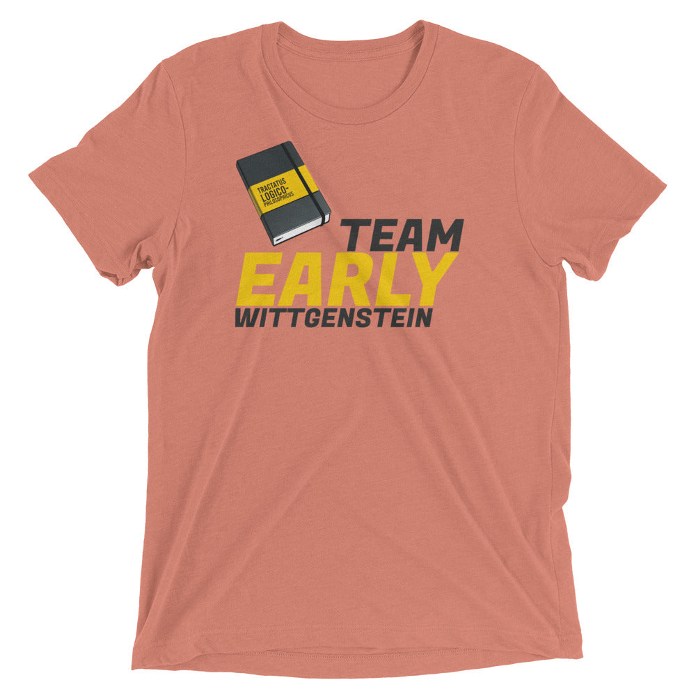 Team Early Wittgenstein: Premium Philosophy T-shirt