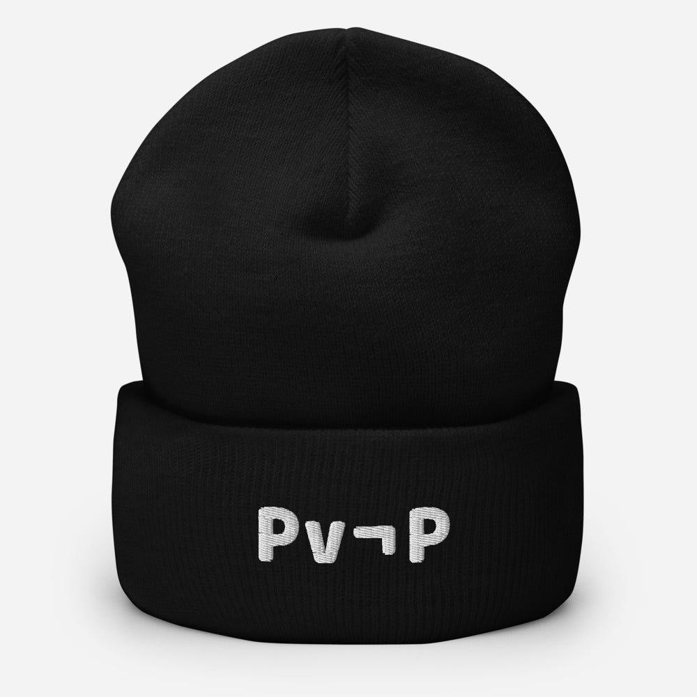 Law of Excluded Middle: Logic Winter Beanie