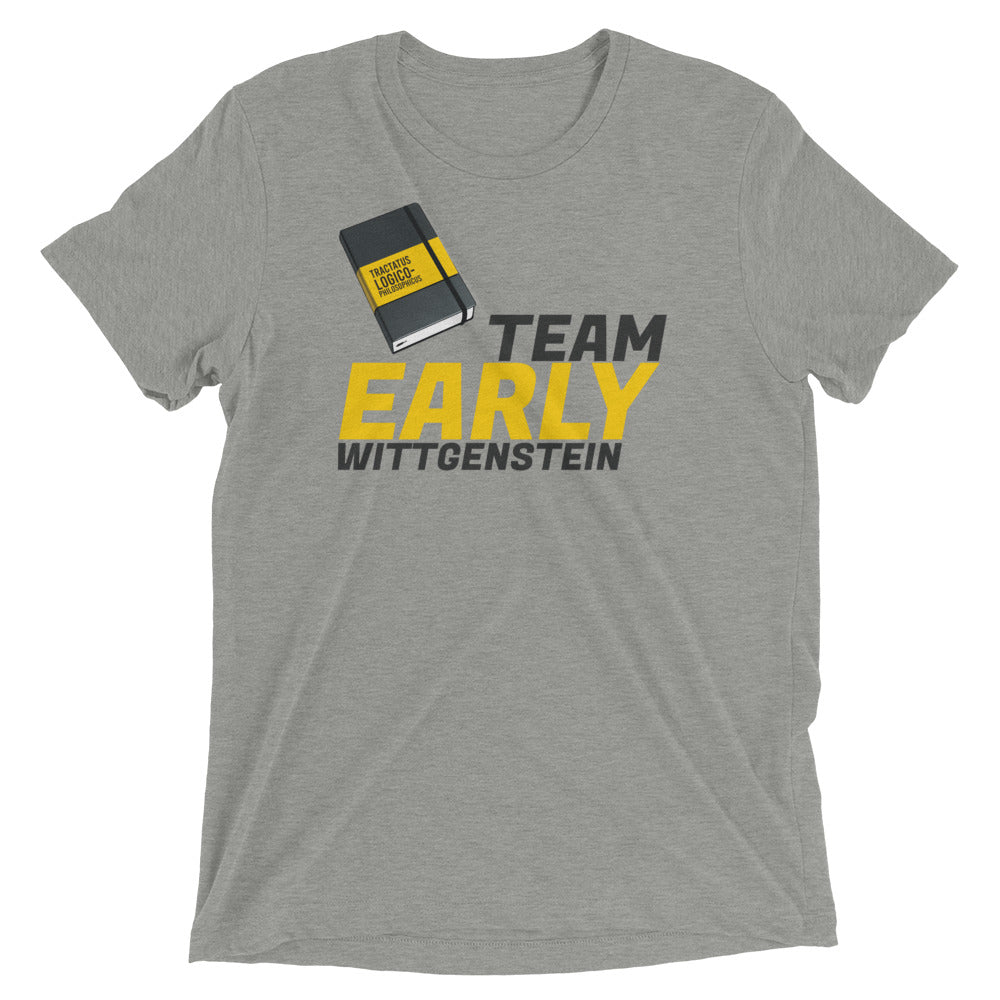 Team Early Wittgenstein: Premium Philosophy T-shirt