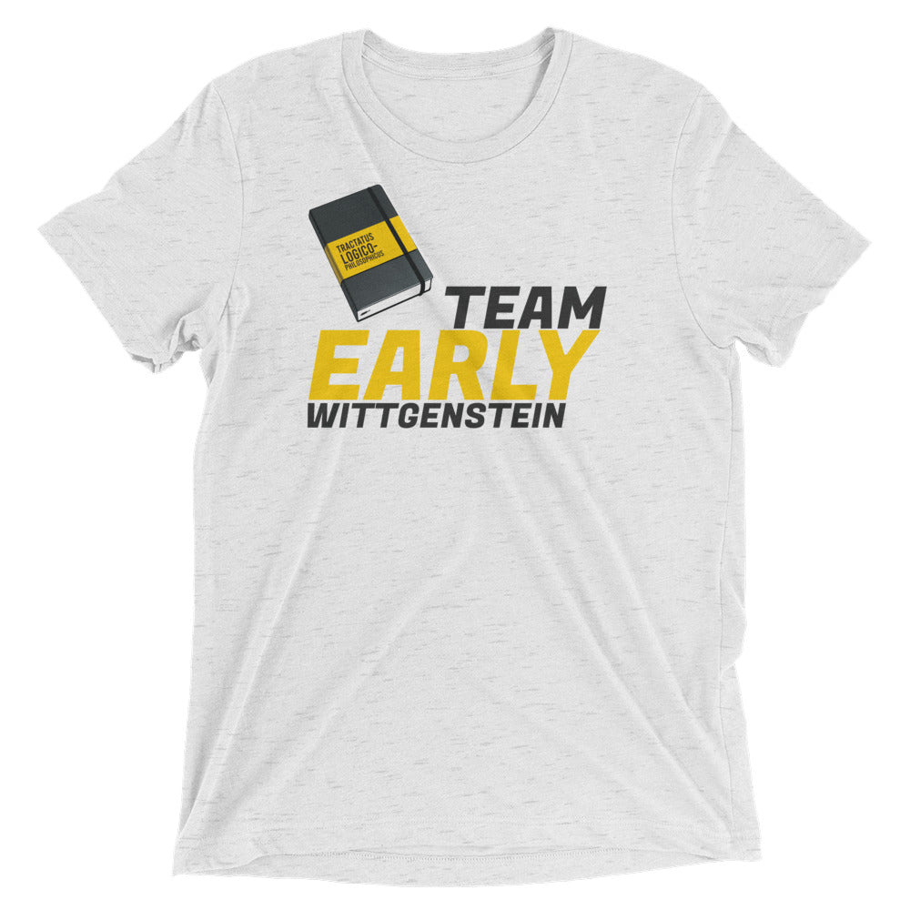 Team Early Wittgenstein: Premium Philosophy T-shirt