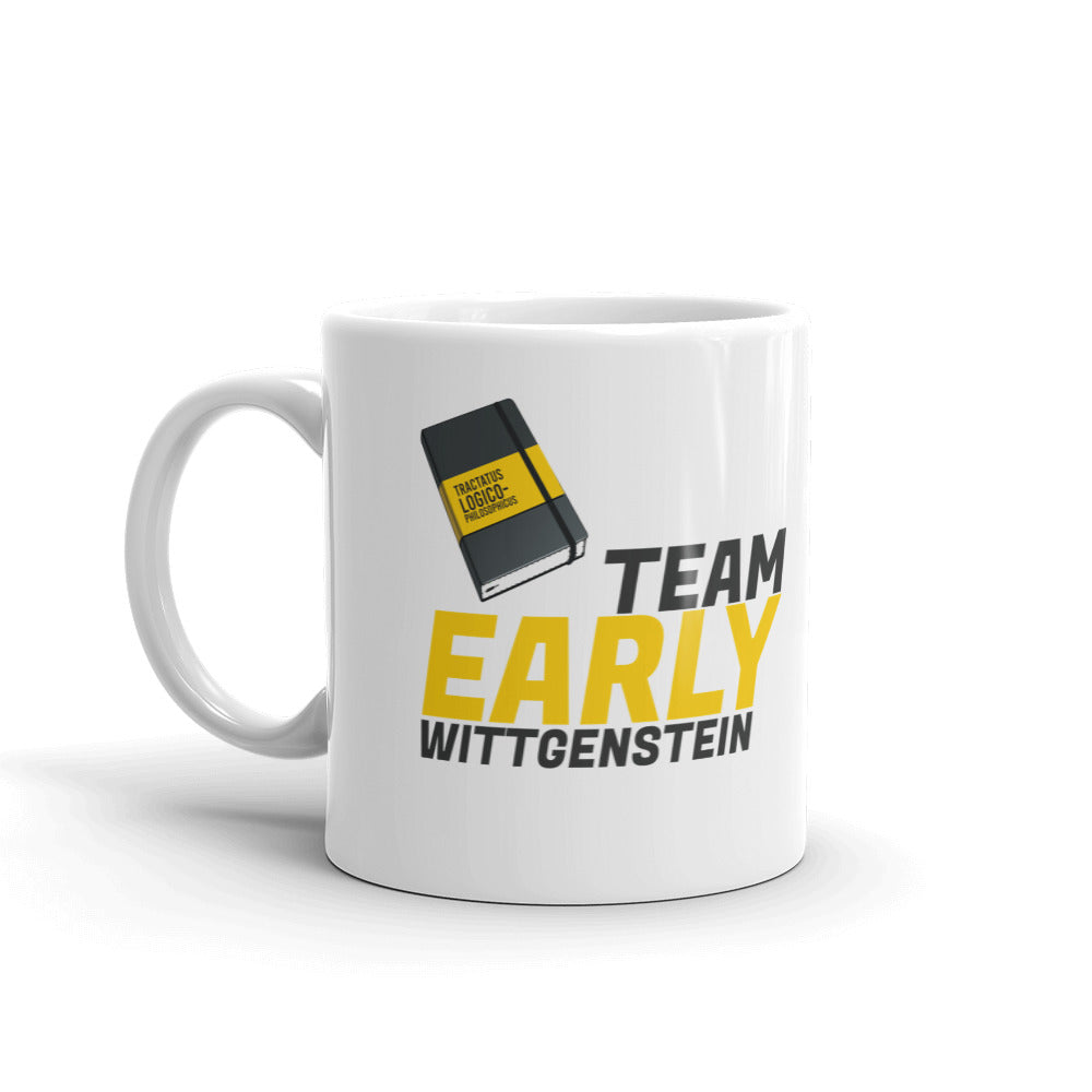 Team Early Wittgenstein: Philosophy Mug