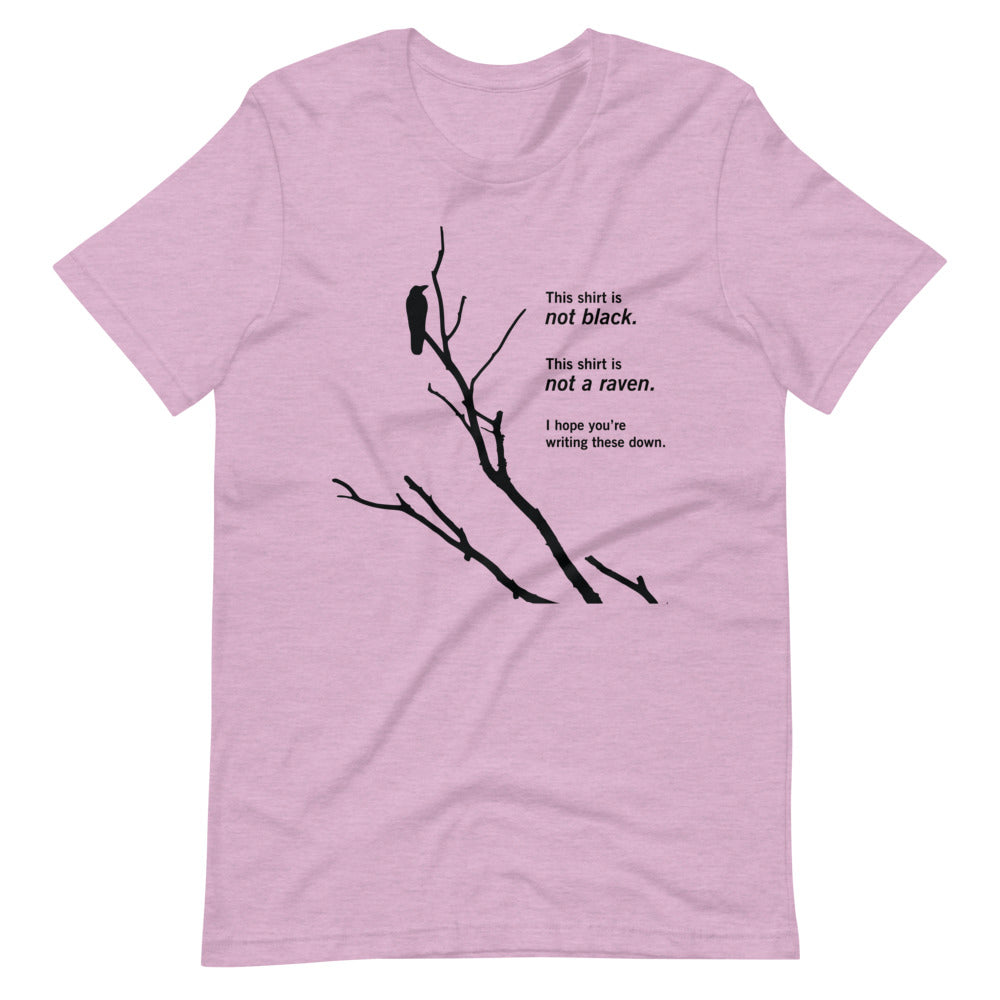 Paradox of the Ravens: Philosophy of Science T-Shirt