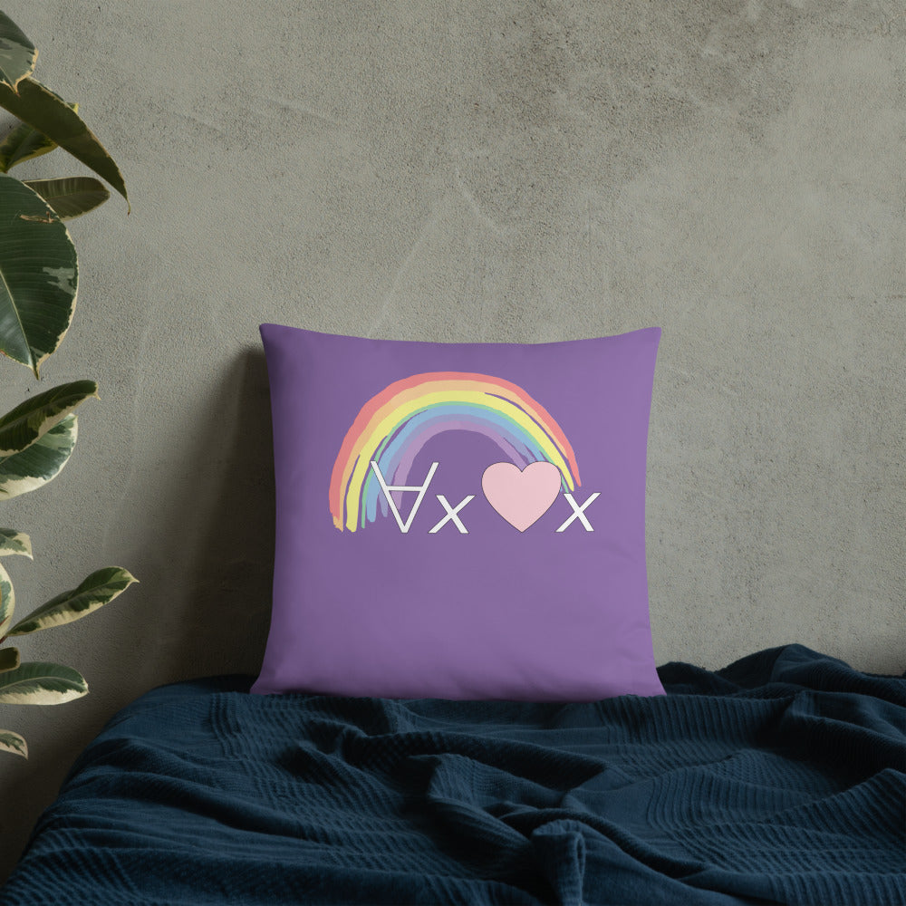 Love Everyone: Throw Pillow