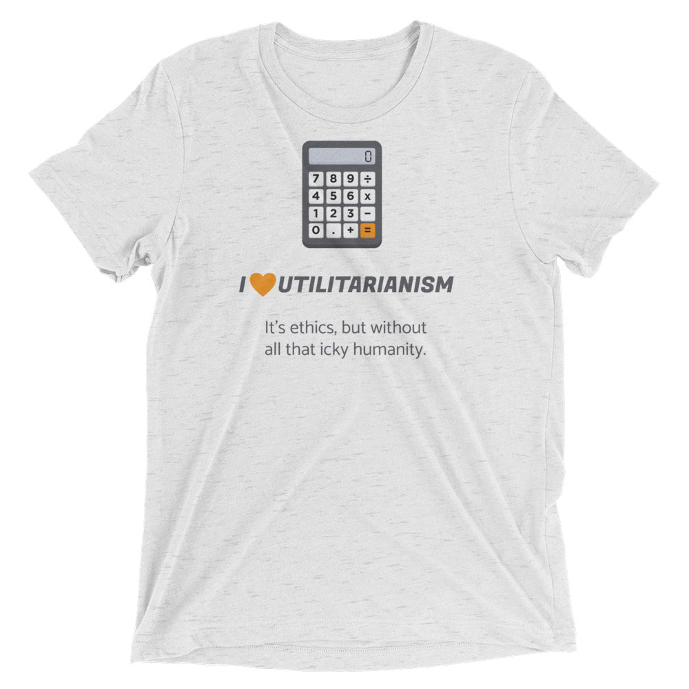 I Heart Utilitarianism: Moral Philosophy Premium T-shirt