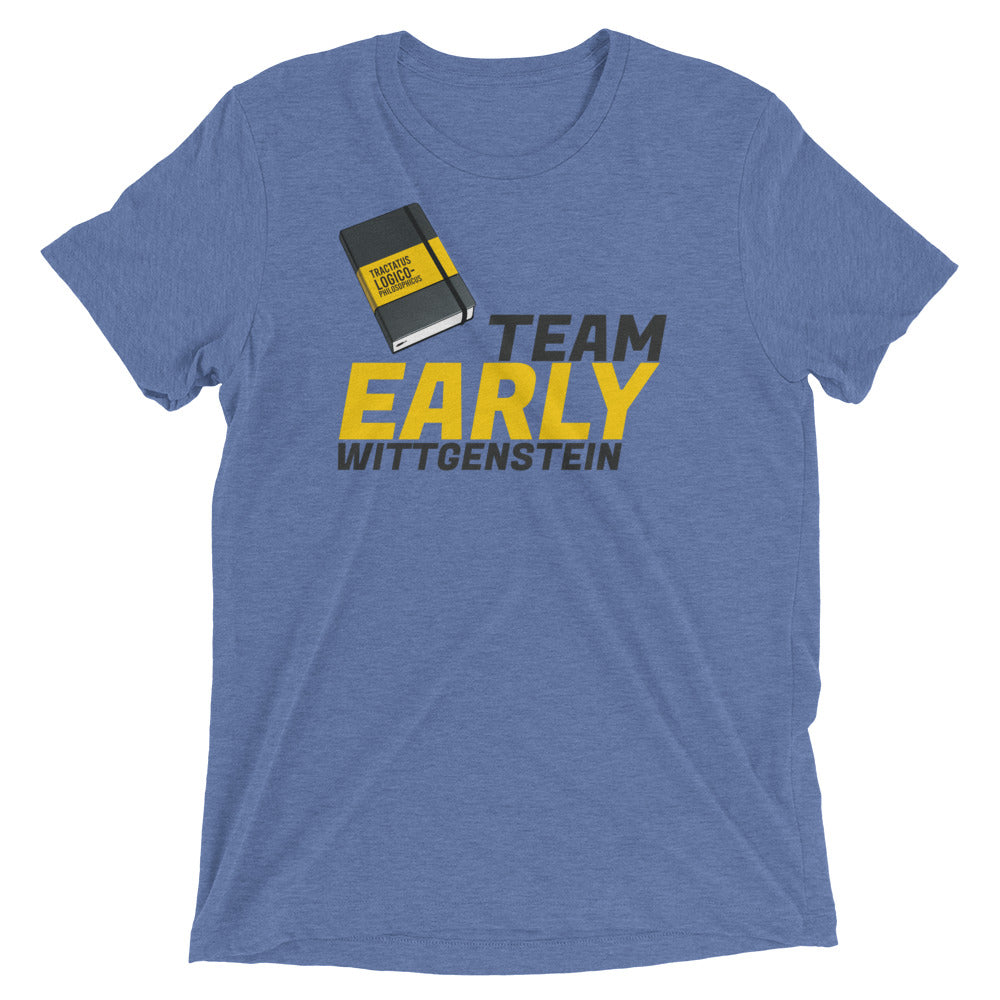 Team Early Wittgenstein: Premium Philosophy T-shirt