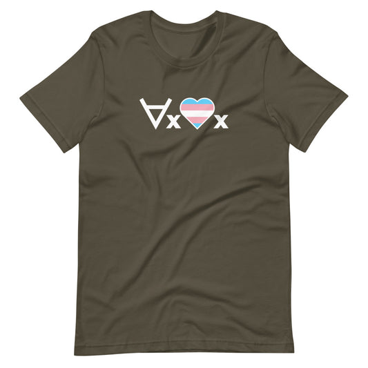 Love Everyone: Trans Pride Heart T-Shirt