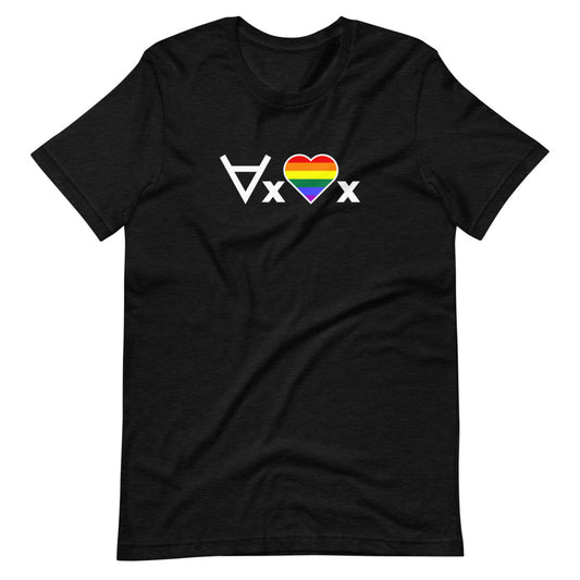 Love Everyone: Logic Pride Heart T-Shirt