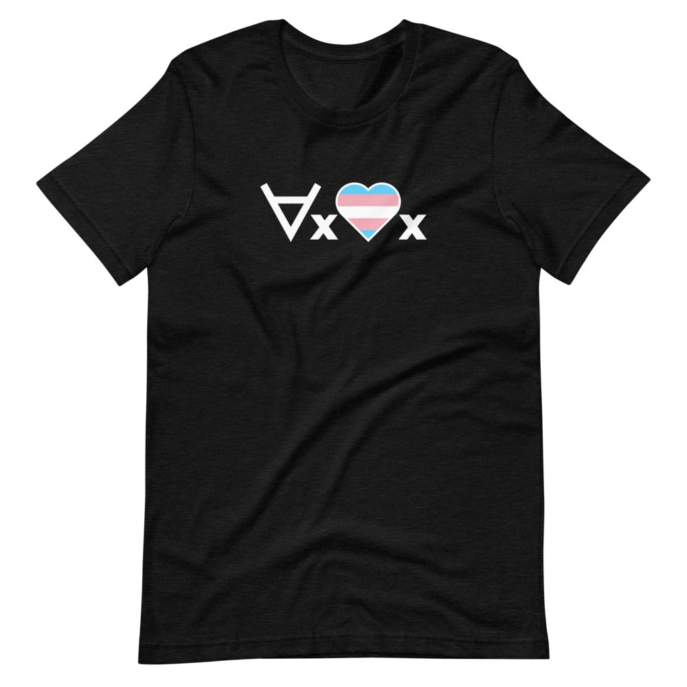 Love Everyone: Trans Pride Heart T-Shirt