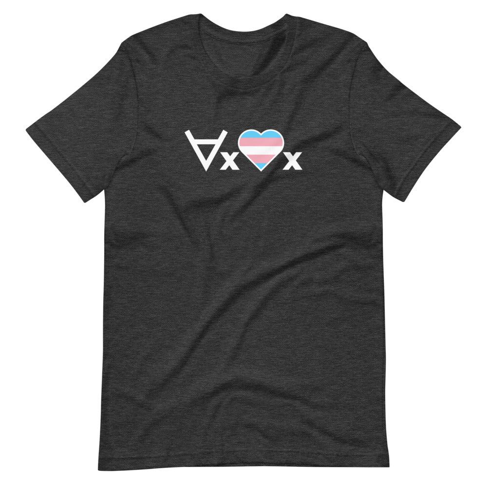 Love Everyone: Trans Pride Heart T-Shirt