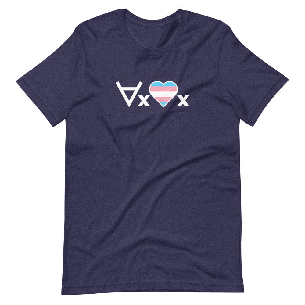 Love Everyone: Trans Pride Heart T-Shirt