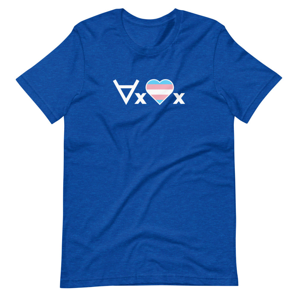 Love Everyone: Trans Pride Heart T-Shirt