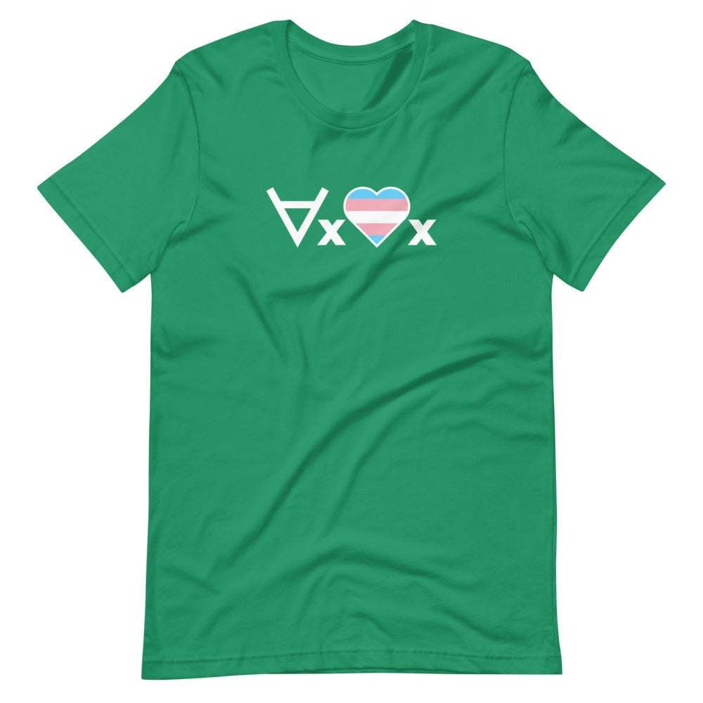 Love Everyone: Trans Pride Heart T-Shirt