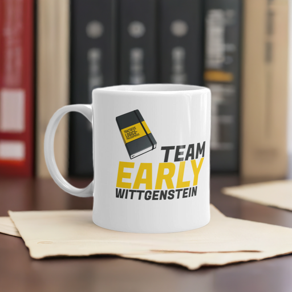 Team Early Wittgenstein: Philosophy Mug