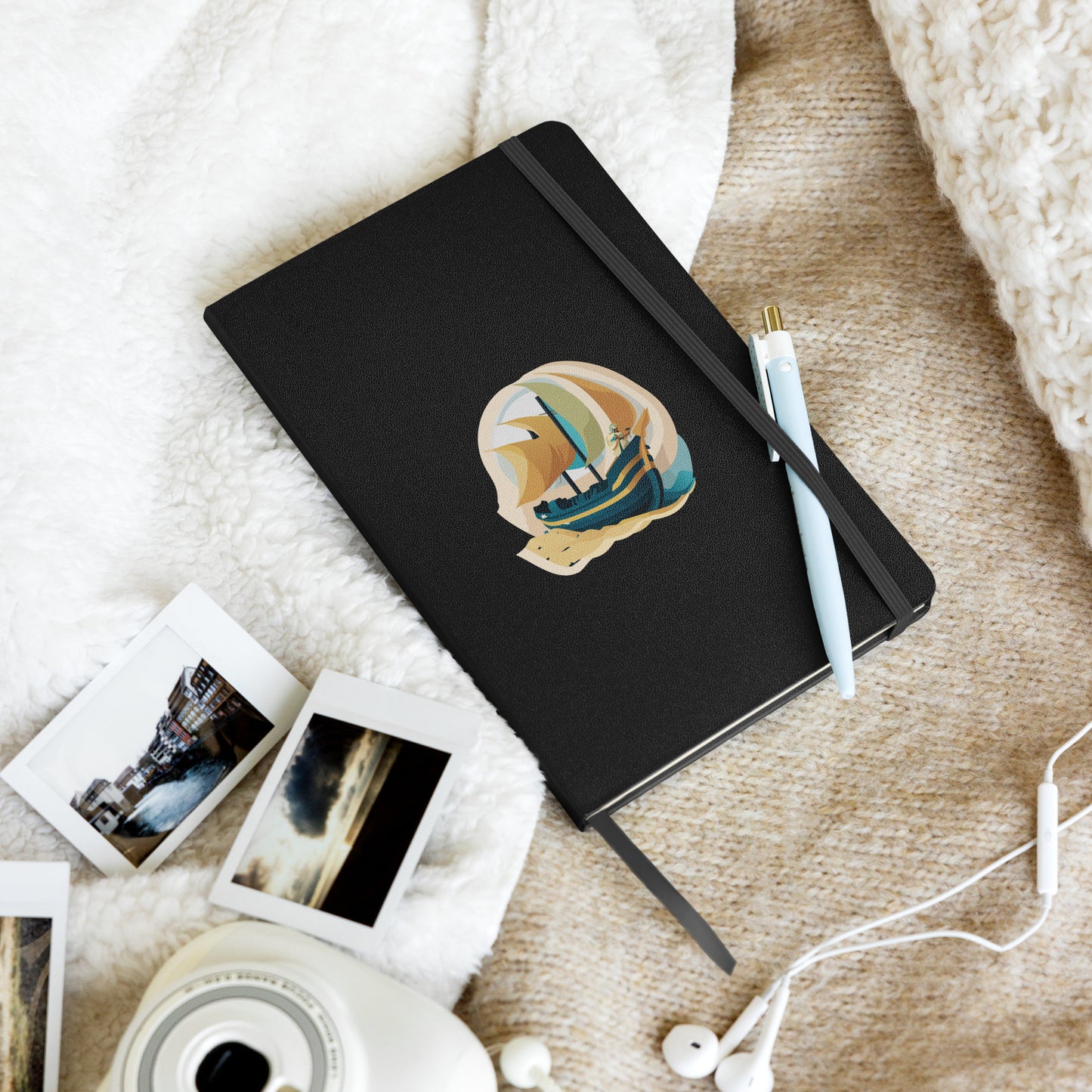 Ship of Theseus Hardcover Notebook