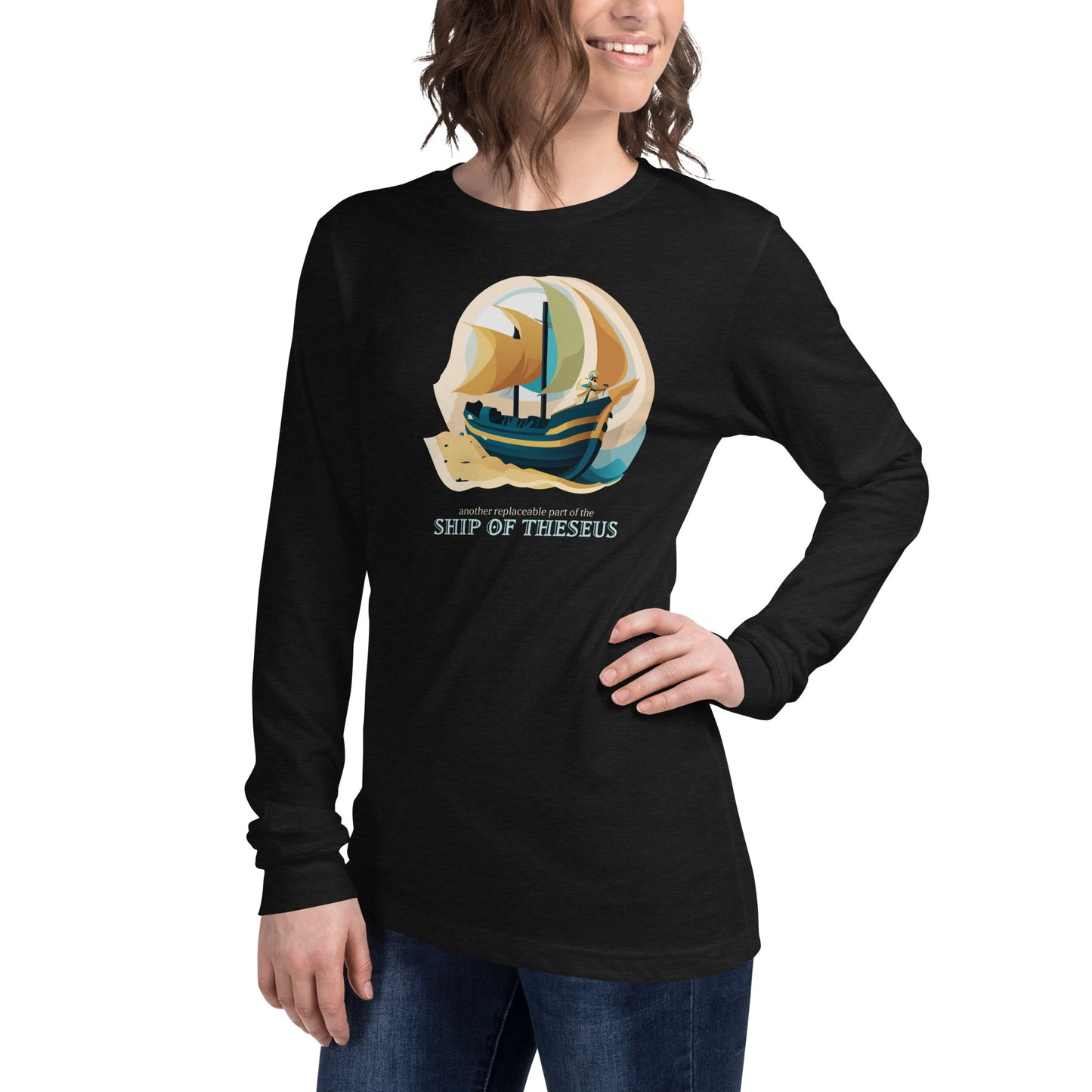 Another Replaceable Part of the Ship of Theseus: Long-Sleeve T-Shirt