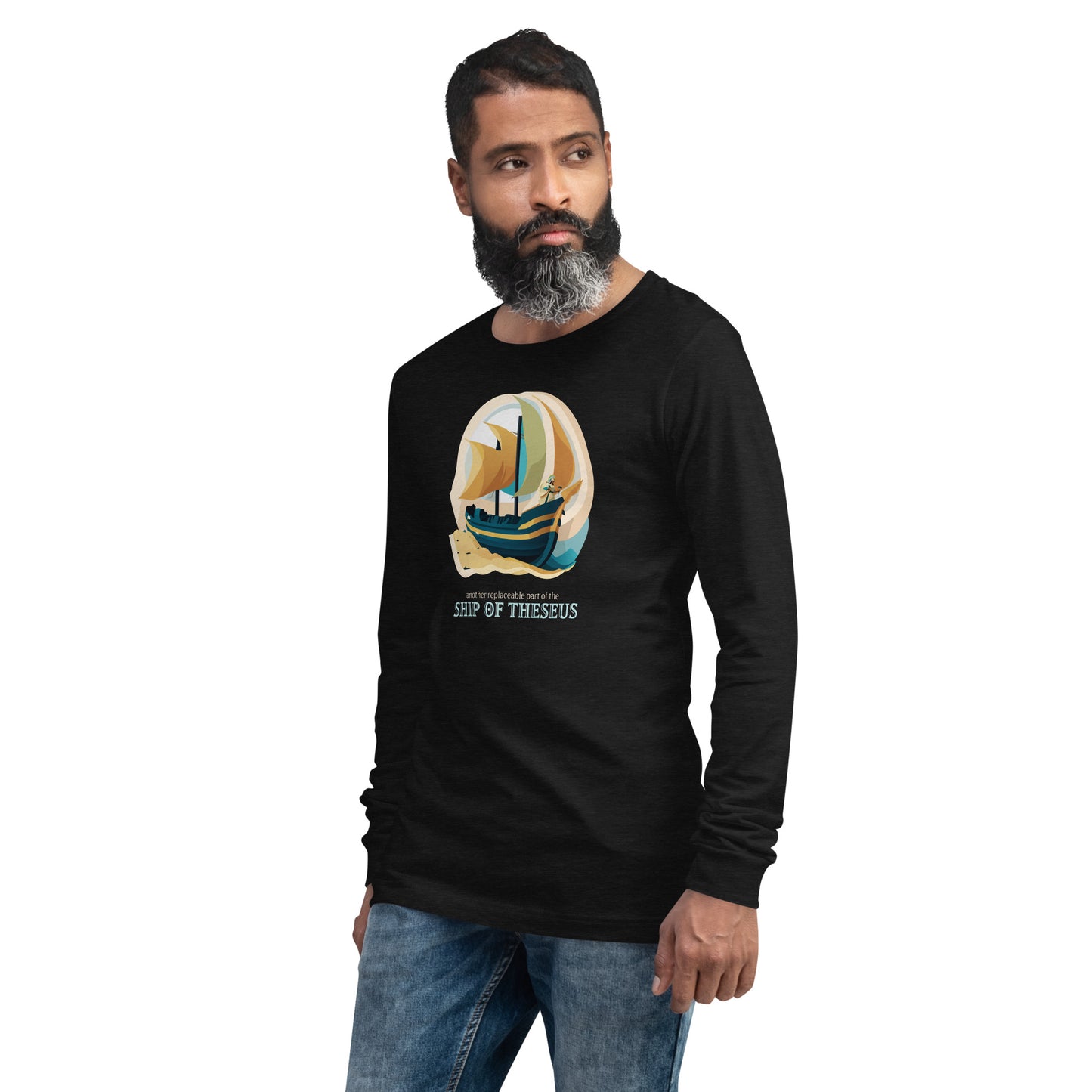 Another Replaceable Part of the Ship of Theseus: Long-Sleeve T-Shirt