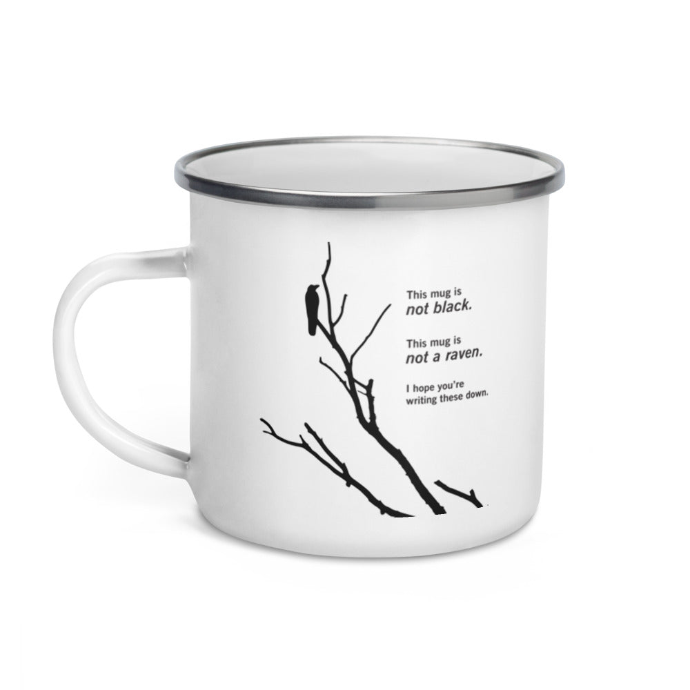 Paradox of the Ravens: Philosopher's Camping Mug