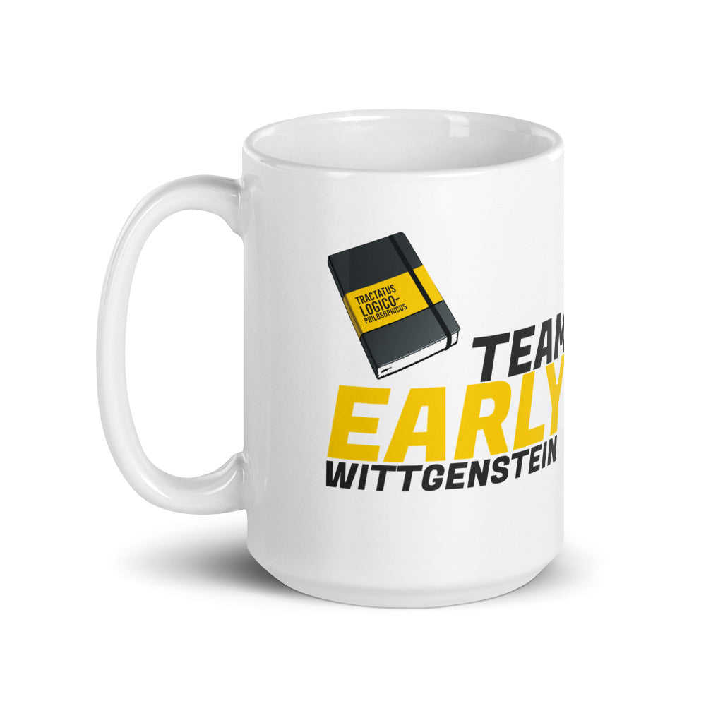 Team Early Wittgenstein: Philosophy Mug