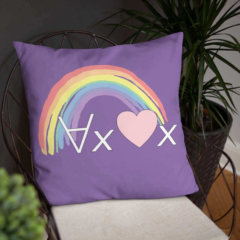 Love Everyone: Throw Pillow