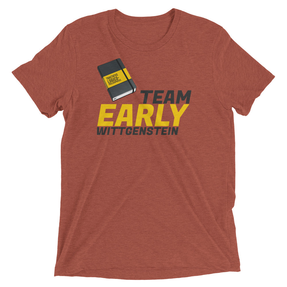 Team Early Wittgenstein: Premium Philosophy T-shirt