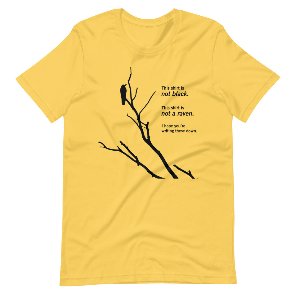 Paradox of the Ravens: Philosophy of Science T-Shirt