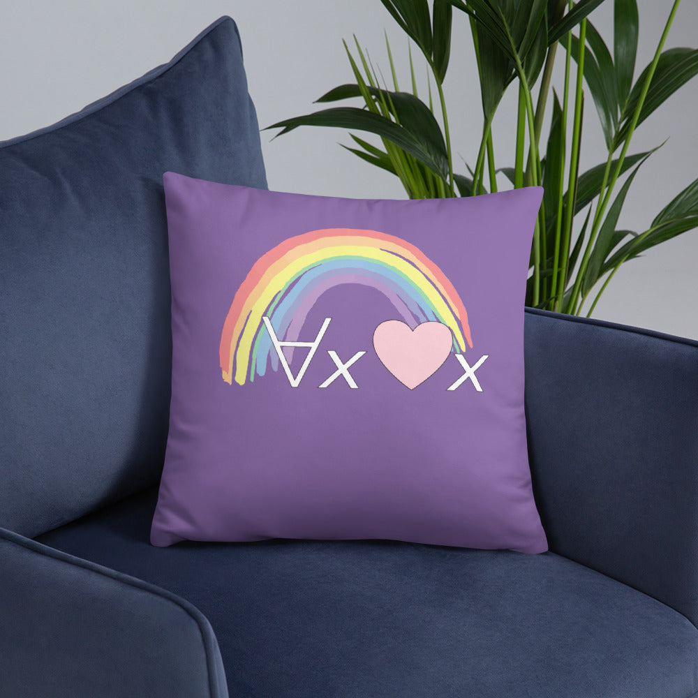 Love Everyone: Throw Pillow