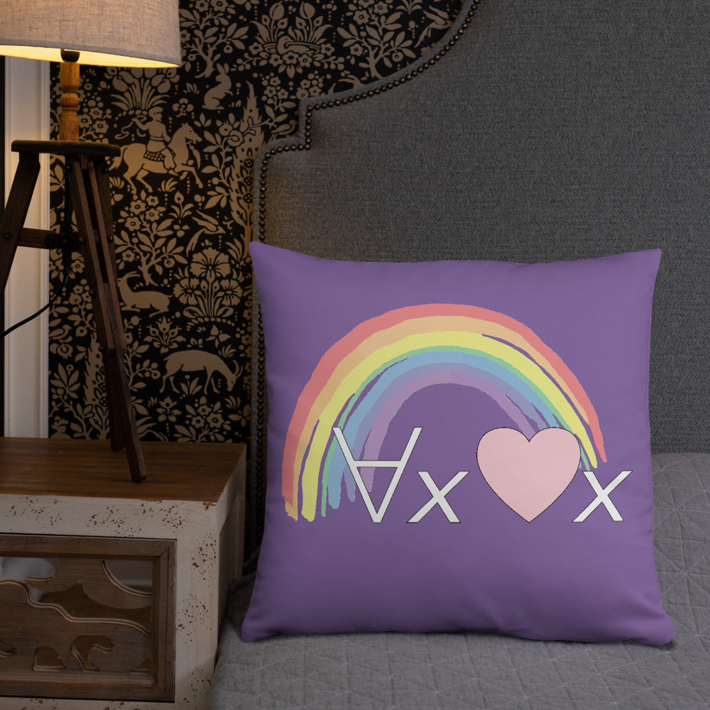 Love Everyone: Throw Pillow