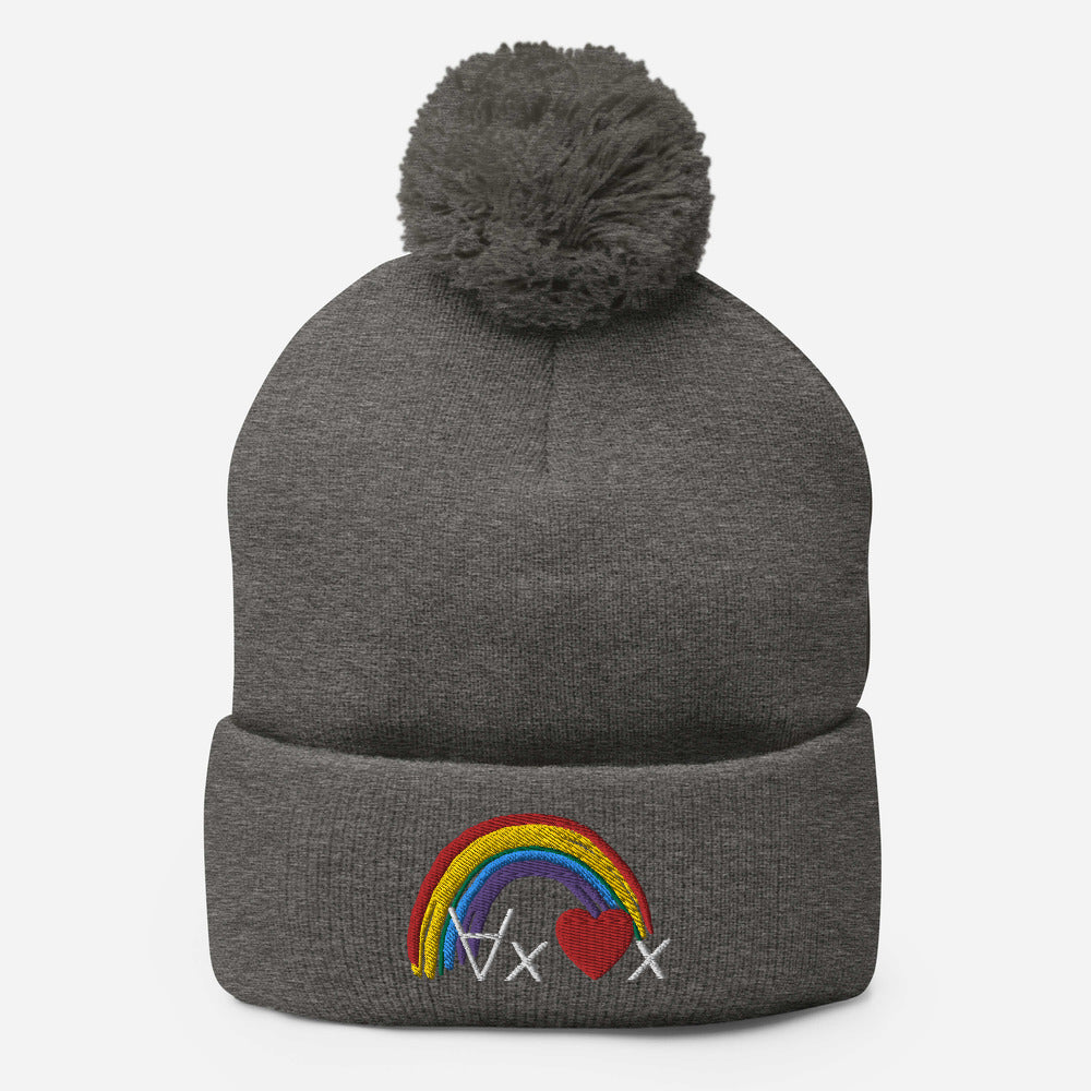 Love Everyone: Pom-Pom Beanie