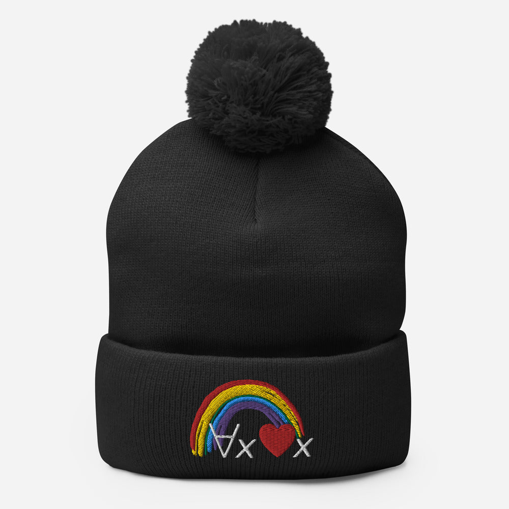 Love Everyone: Pom-Pom Beanie