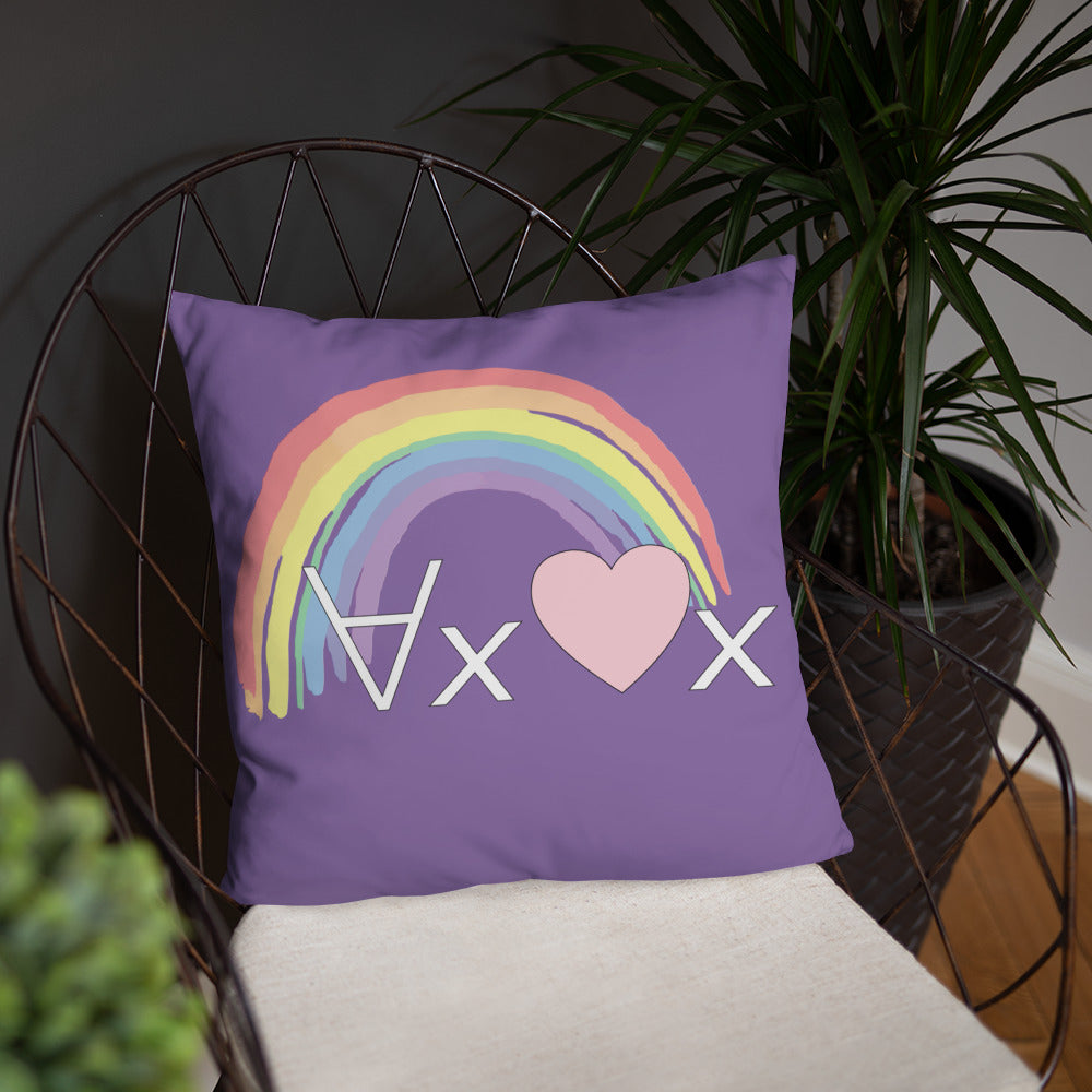 Love Everyone: Throw Pillow