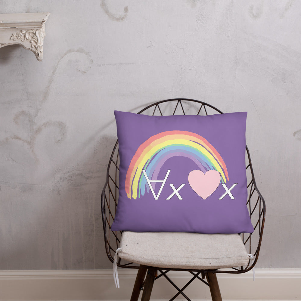 Love Everyone: Throw Pillow