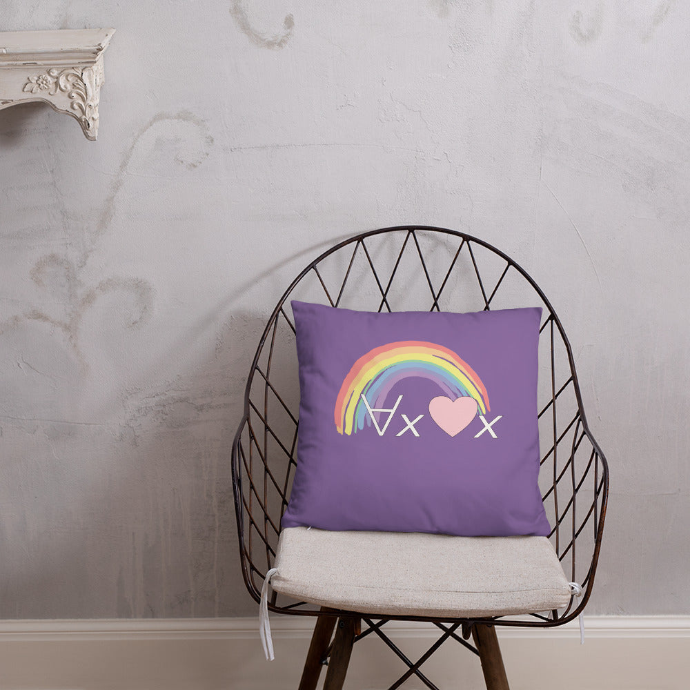 Love Everyone: Throw Pillow