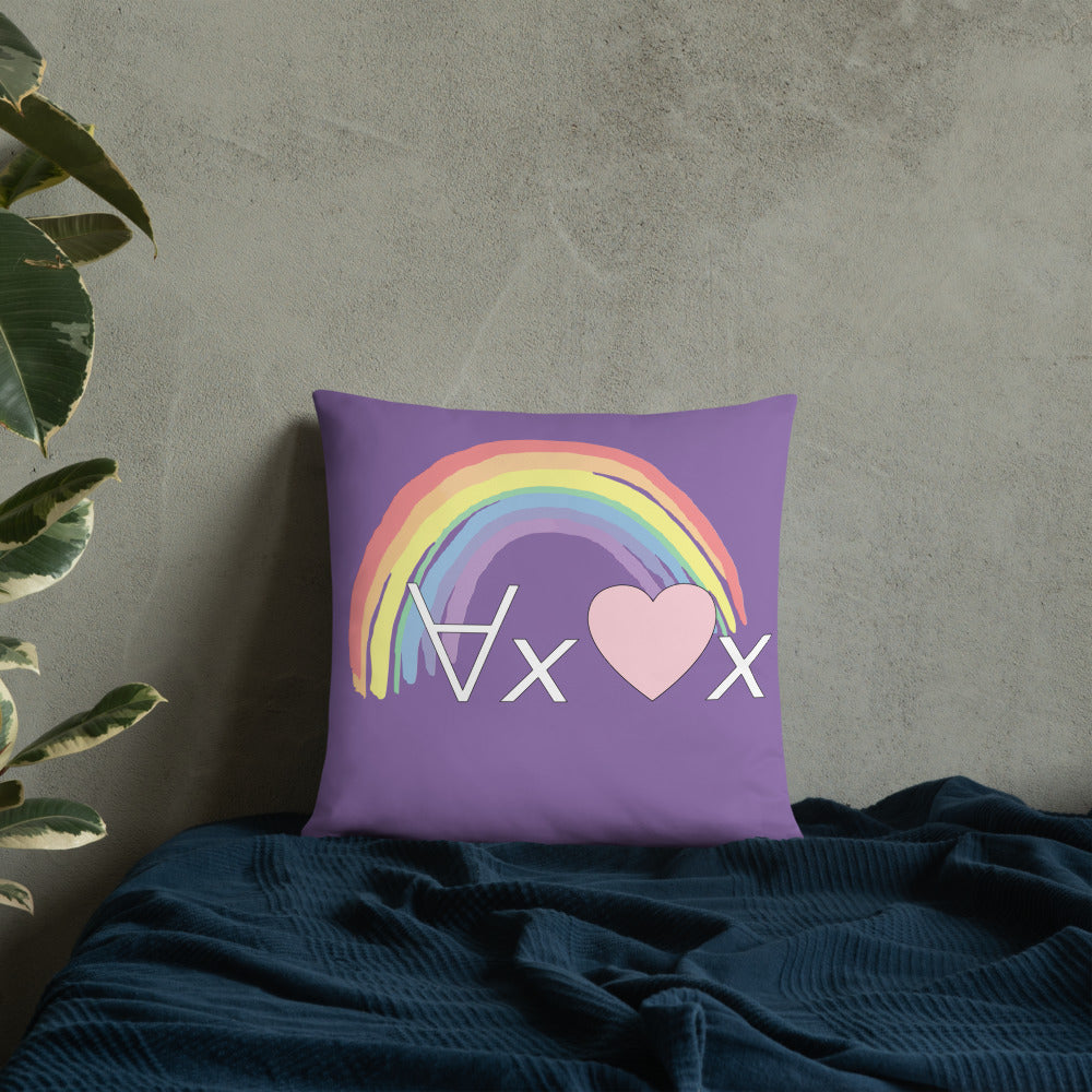 Love Everyone: Throw Pillow