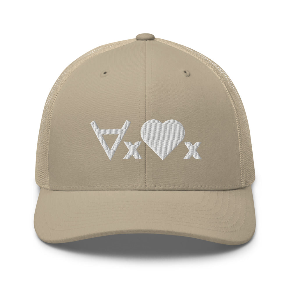 Love Everyone: Logic Trucker Cap