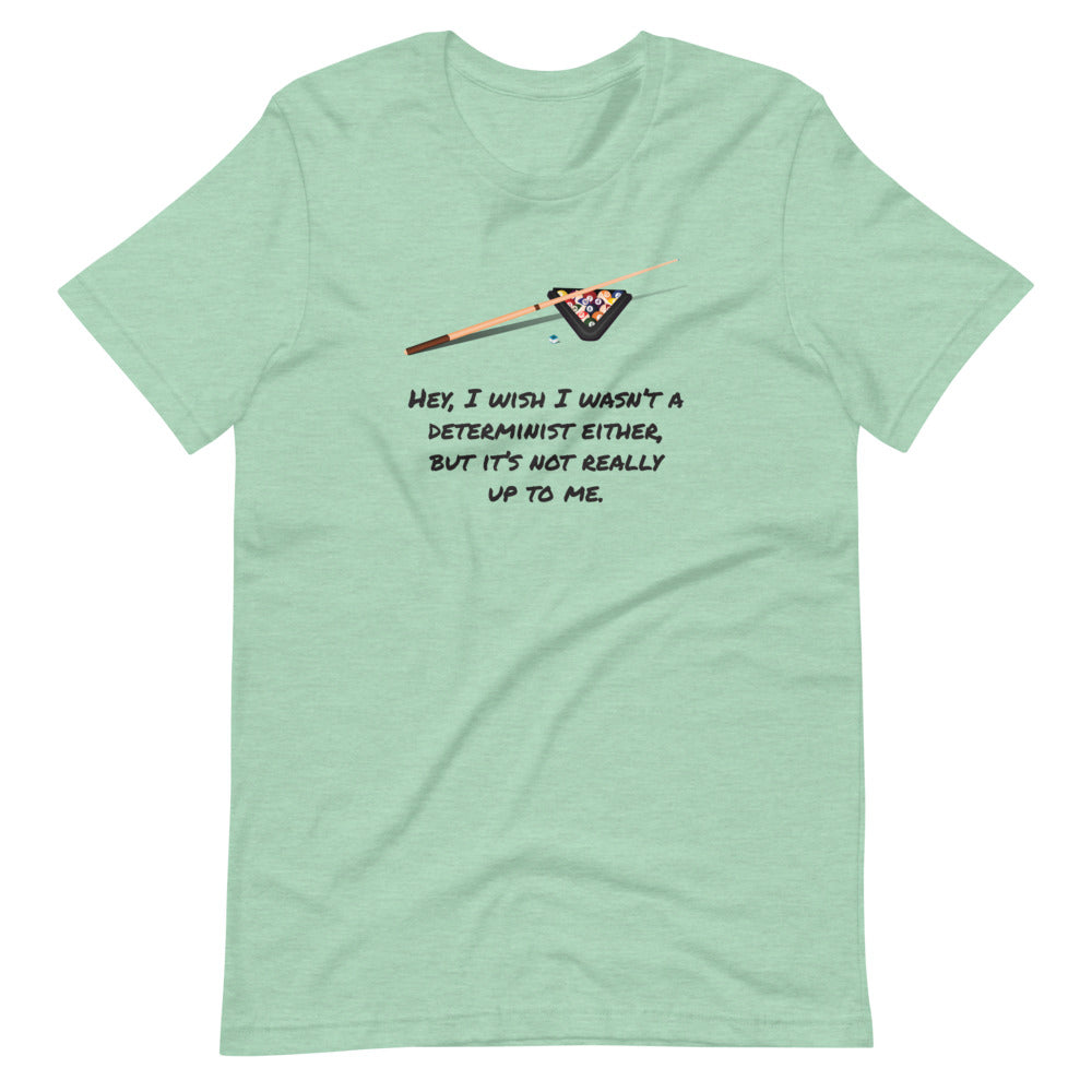 I Wish I Wasn't a Determinist: Philosophy T-Shirt