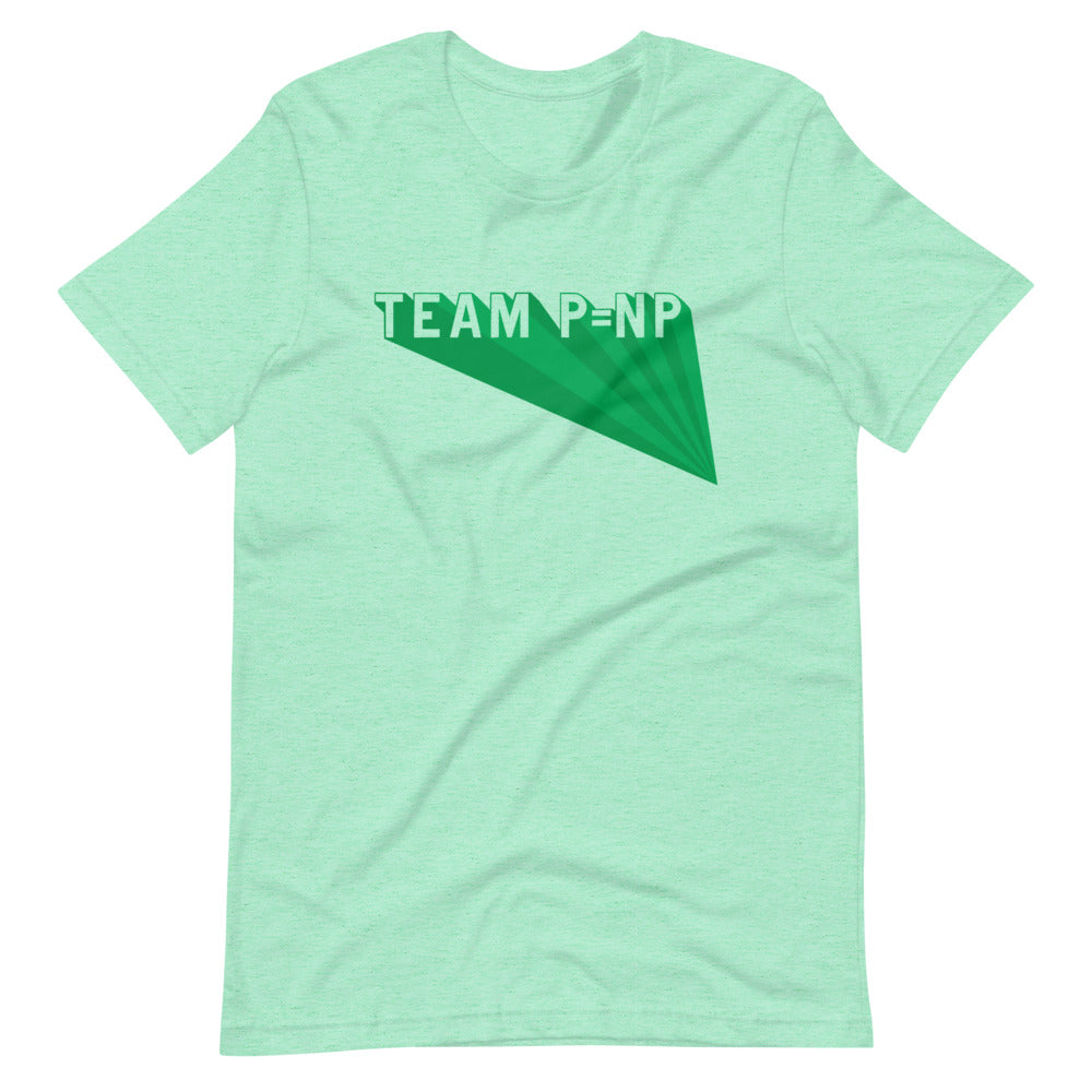 Team P=NP: Computer Science T-Shirt